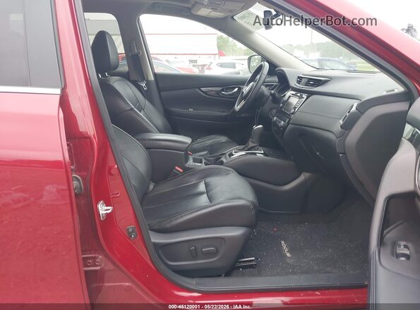 5N1AT2MV4KC753704 2019 NISSAN ROGUE Red Vista interior delantera