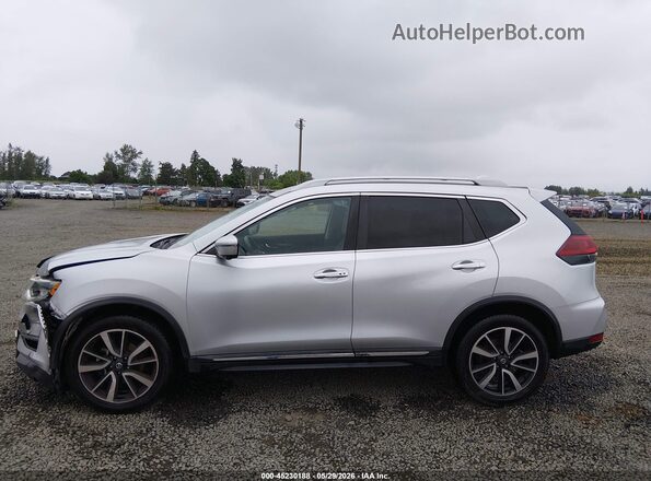 5N1AT2MV4KC764654 2019 NISSAN ROGUE Silver Սալոնի 360 աստիճան տեսք