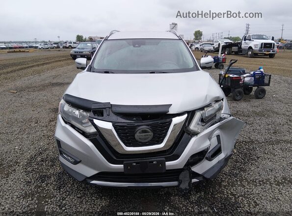 5N1AT2MV4KC764654 2019 NISSAN ROGUE Silver Սարքավորումների վահանակի տեսք