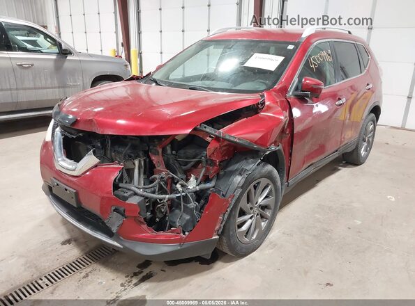 5N1AT2MV5GC737969 2016 NISSAN ROGUE Red 