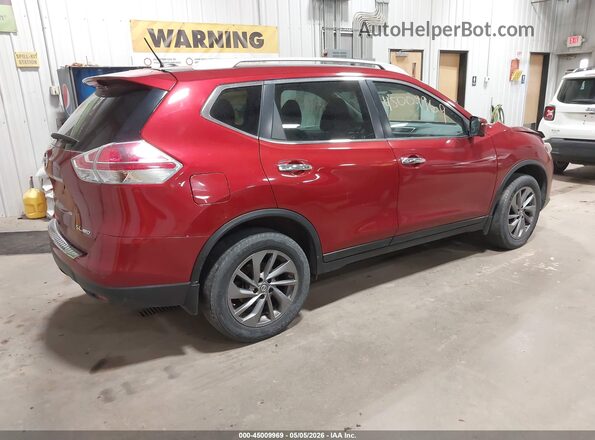 5N1AT2MV5GC737969 2016 NISSAN ROGUE Red 