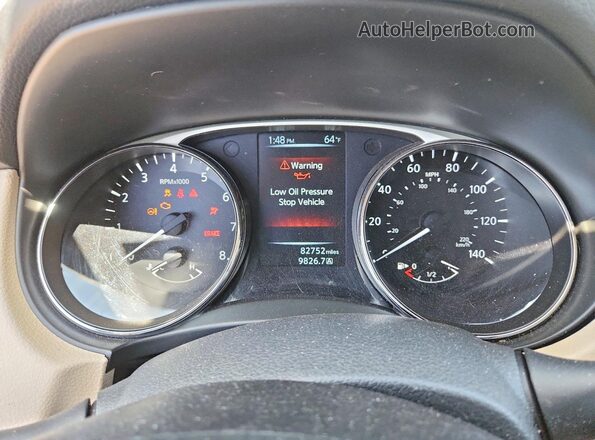 5N1AT2MV5GC757834 2016 NISSAN ROGUE Серый 