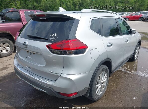 5N1AT2MV5HC879045 2017 NISSAN ROGUE Silver Rear right