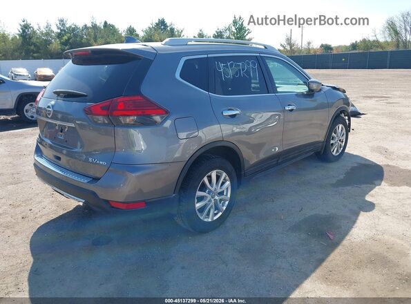 5N1AT2MV5HC896590 2017 NISSAN ROGUE Gray Задня права чверть
