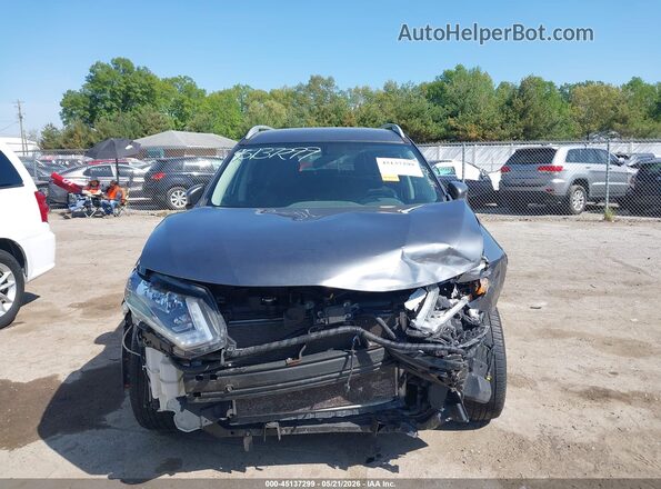 5N1AT2MV5HC896590 2017 NISSAN ROGUE Gray Вид щитка приладів