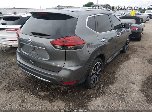 5N1AT2MV5KC819936 2019 NISSAN ROGUE Gray Trasero derecho