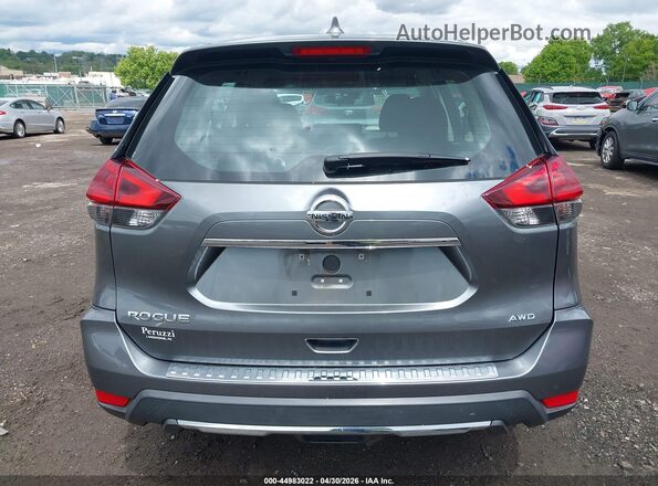 5N1AT2MV5KC845470 2019 NISSAN ROGUE Gray 