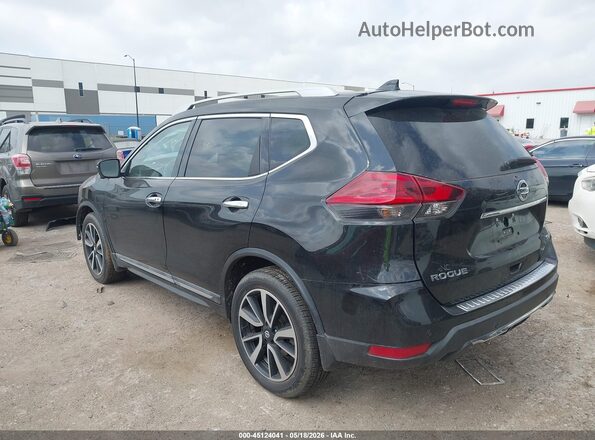 5N1AT2MV5LC707364 2020 NISSAN ROGUE Черный Задняя левая четверть