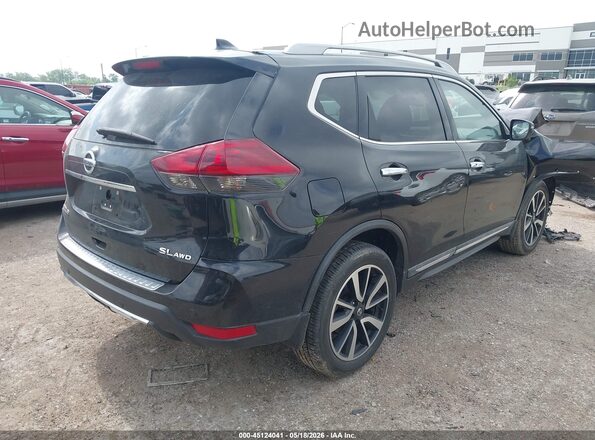 5N1AT2MV5LC707364 2020 NISSAN ROGUE Черный Задняя правая четверть