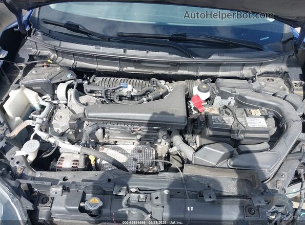 5N1AT2MV5LC780752 2020 NISSAN ROGUE Blue Вид ззаду