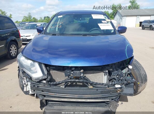 5N1AT2MV5LC780752 2020 NISSAN ROGUE Blue Вид задньої частини салону
