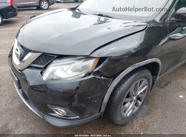 5N1AT2MV6GC920751 2016 NISSAN ROGUE Black Front view