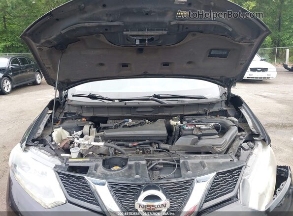 5N1AT2MV6GC920751 2016 NISSAN ROGUE Black Rear view