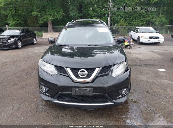 5N1AT2MV6GC920751 2016 NISSAN ROGUE Black Instrument cluster view