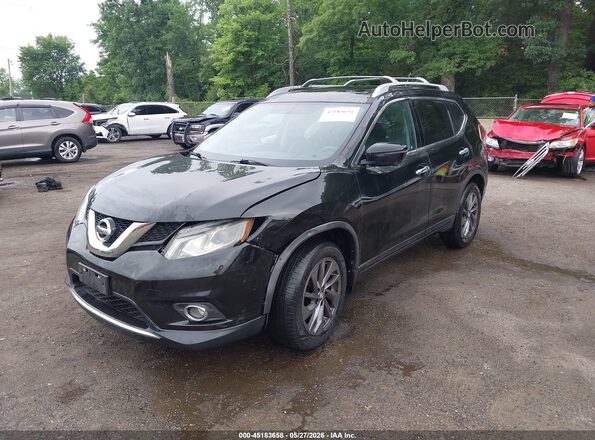 5N1AT2MV6GC920751 2016 NISSAN ROGUE Black Front left