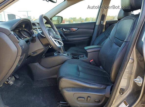 5N1AT2MV6HC740185 2017 NISSAN ROGUE Gray Front interior view