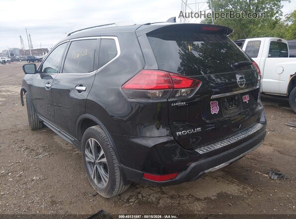 5N1AT2MV6HC756208 2017 NISSAN ROGUE Black უკანა მარცხენა