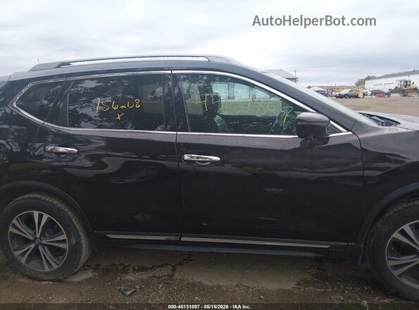 5N1AT2MV6HC756208 2017 NISSAN ROGUE Black უკანა სალონის ხედი