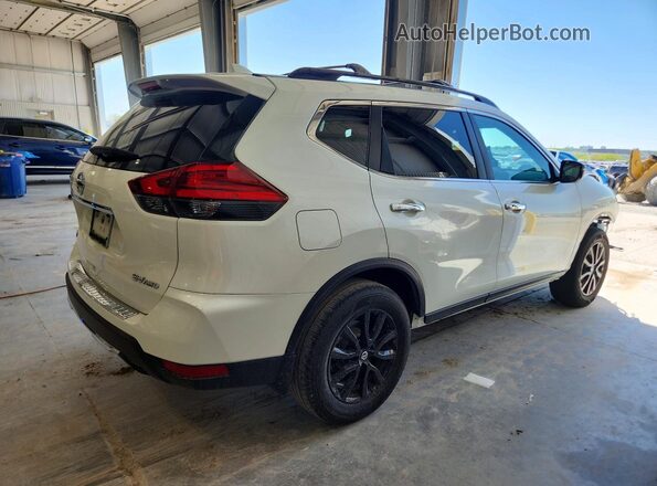 5N1AT2MV6HC820134 2017 NISSAN ROGUE Белый Задняя правая четверть