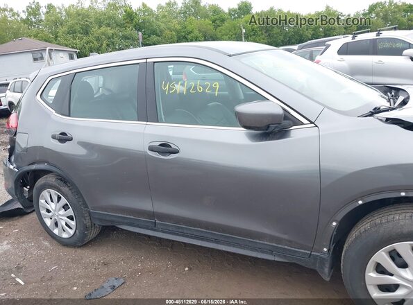 5N1AT2MV6HC884741 2017 NISSAN ROGUE Gray Սալոնի հետևի տեսք