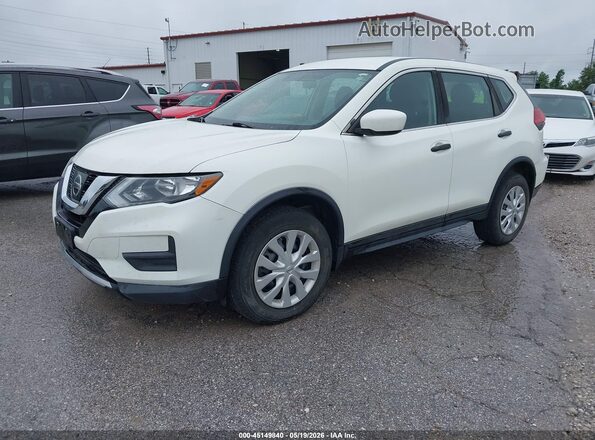 5N1AT2MV6HC892080 2017 NISSAN ROGUE White წინა მარცხენა ხედი სამი მეოთხედიდან