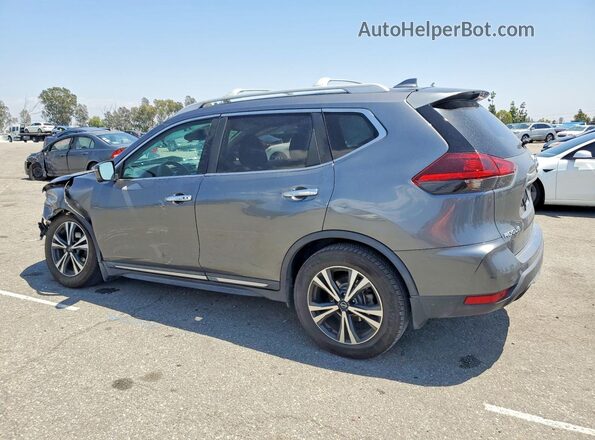 5N1AT2MV6JC744095 2018 NISSAN ROGUE Silver Задня ліва чверть