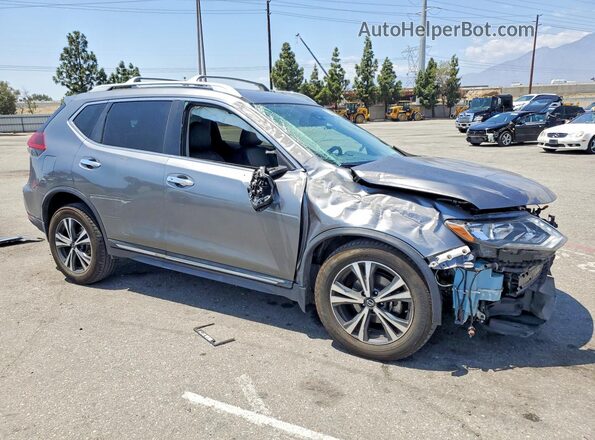 5N1AT2MV6JC744095 2018 NISSAN ROGUE Silver Передня права чверть