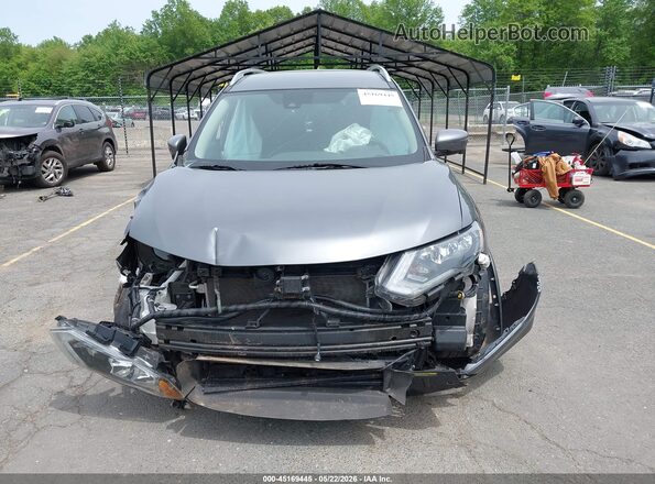 5N1AT2MV6KC772285 2019 NISSAN ROGUE Gray უკანა სალონის ხედი