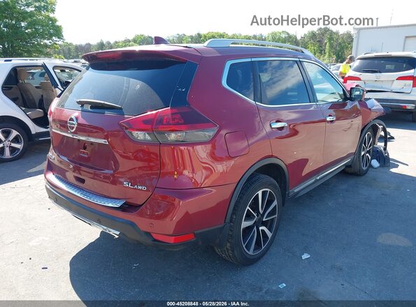 5N1AT2MV6LC768819 2020 NISSAN ROGUE Red უკანა მარჯვენა