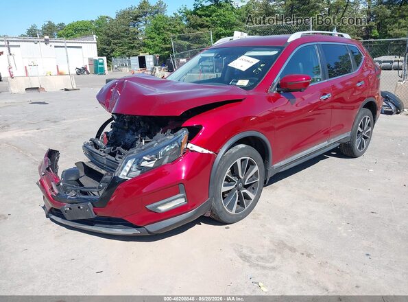 5N1AT2MV6LC768819 2020 NISSAN ROGUE Red წინა მარცხენა ხედი სამი მეოთხედიდან