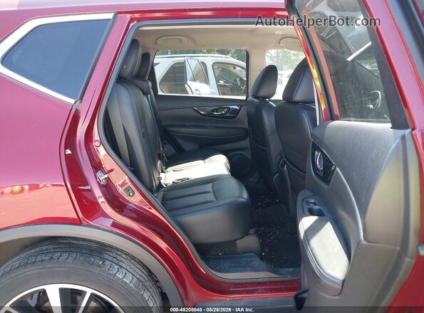 5N1AT2MV6LC768819 2020 NISSAN ROGUE Red VIN კოდის სტიკერის ხედი