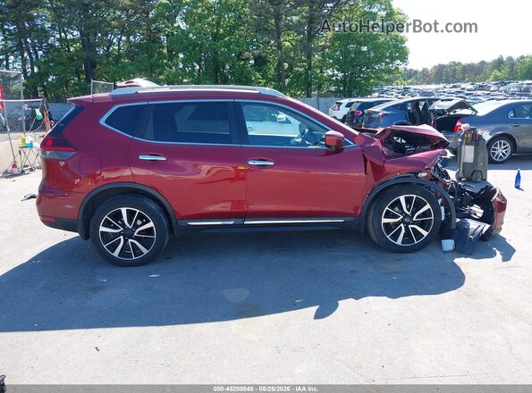 5N1AT2MV6LC768819 2020 NISSAN ROGUE Red უკანა სალონის ხედი