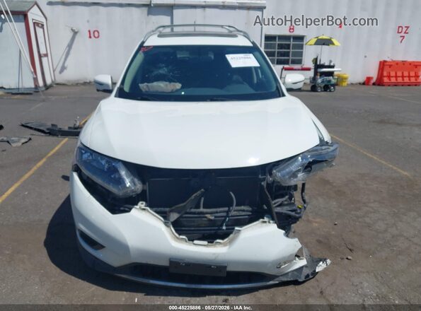 5N1AT2MV7GC771623 2016 NISSAN ROGUE Белый Вид задней части салона