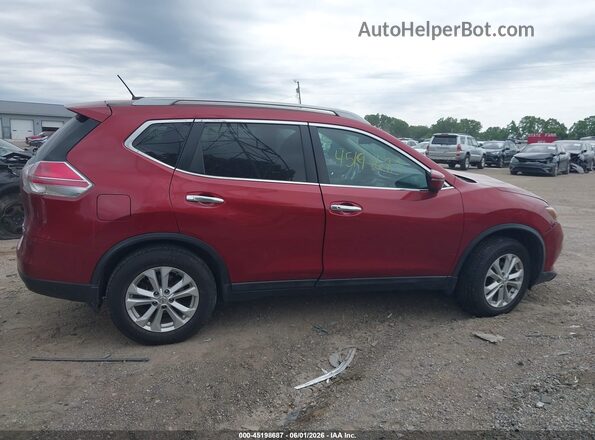 5N1AT2MV7GC859586 2016 NISSAN ROGUE Burgundy Vista interior trasera