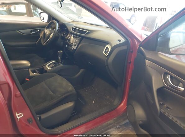 5N1AT2MV7GC891762 2016 NISSAN ROGUE Red Vista interior delantera