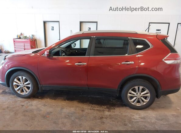 5N1AT2MV7GC891762 2016 NISSAN ROGUE Red Vista interior de 360 grados