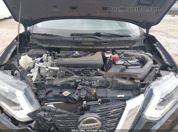 5N1AT2MV7JC742484 2018 NISSAN ROGUE Black უკანა ხედი