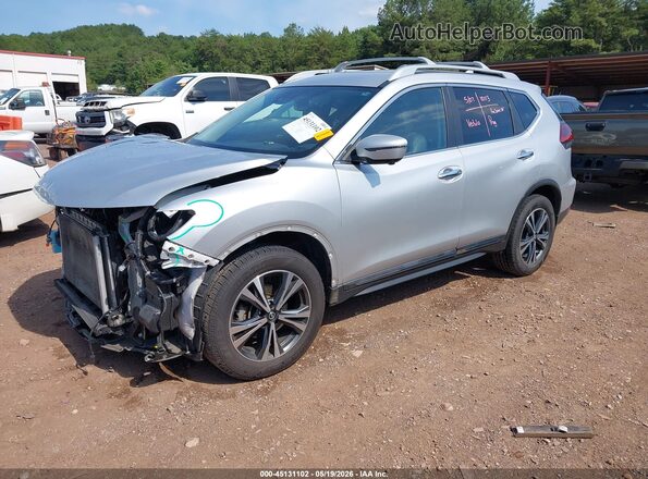 5N1AT2MV7JC816664 2018 NISSAN ROGUE Silver Front left