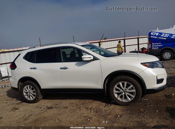 5N1AT2MV7KC748948 2019 NISSAN ROGUE White Rear interior view