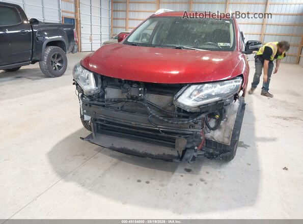 5N1AT2MV7KC772280 2019 NISSAN ROGUE Burgundy 