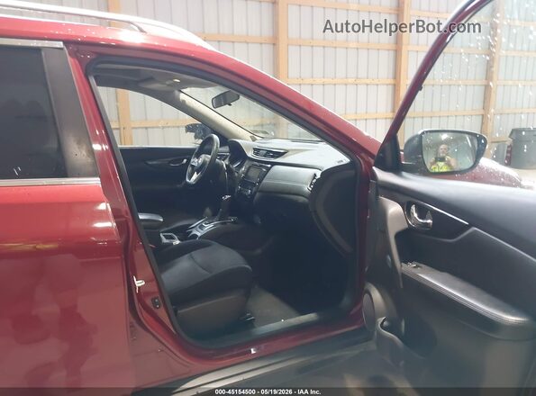 5N1AT2MV7KC772280 2019 NISSAN ROGUE Burgundy 