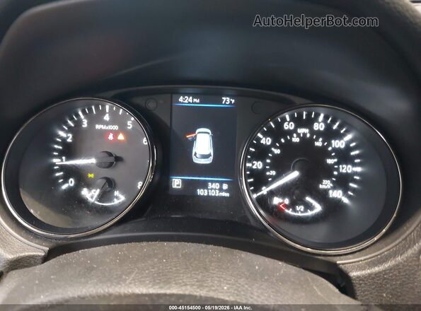 5N1AT2MV7KC772280 2019 NISSAN ROGUE Burgundy 