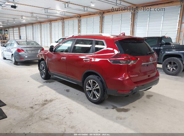 5N1AT2MV7KC772280 2019 NISSAN ROGUE Burgundy 
