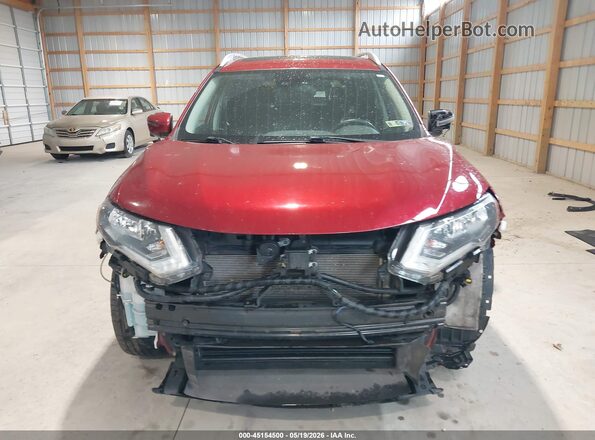 5N1AT2MV7KC772280 2019 NISSAN ROGUE Burgundy 