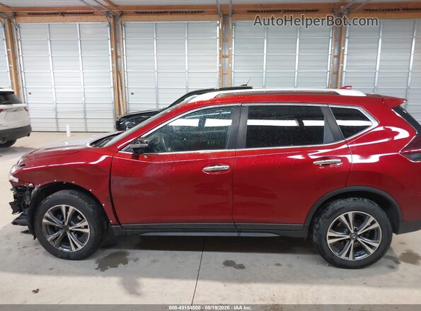 5N1AT2MV7KC772280 2019 NISSAN ROGUE Burgundy 
