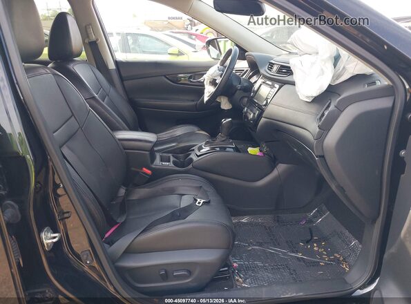 5N1AT2MV7LC796337 2020 NISSAN ROGUE Black წინა სალონის ხედი