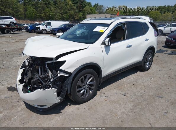 5N1AT2MV8GC759075 2016 NISSAN ROGUE White Vista tres cuartos delantera izquierda
