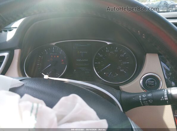 5N1AT2MV8GC759075 2016 NISSAN ROGUE White Vista de los asientos traseros
