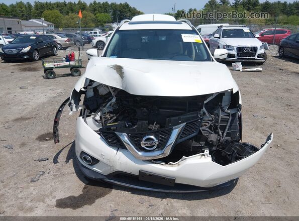 5N1AT2MV8GC759075 2016 NISSAN ROGUE White Vista frontal