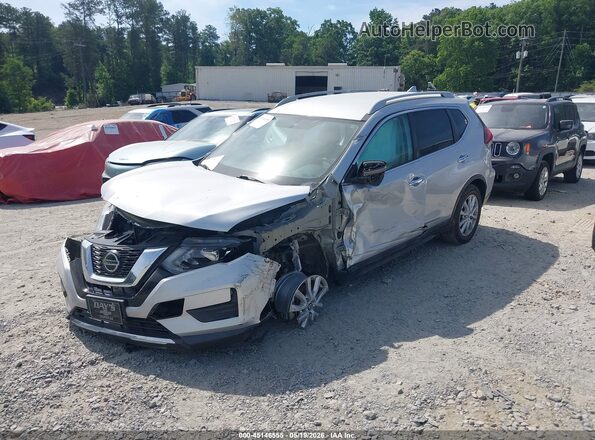 5N1AT2MV8JC710658 2018 NISSAN ROGUE Silver Przód lewy